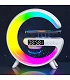 Altavoz Bluetooth Despertador RGB Cargador Inalámbrico 15W