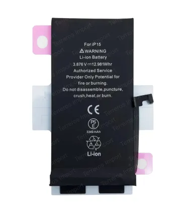 Bateria iPhone 15 Alta Calidad