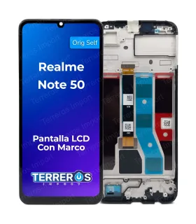 Comprar Pantalla LCD para Realme Note 50 Con Marco