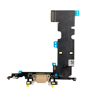 Flex de carga USB para iPhone 8 Plus Dorado