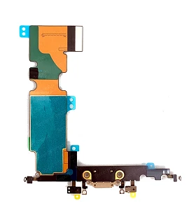 Flex de carga USB para iPhone 8 Plus Dorado
